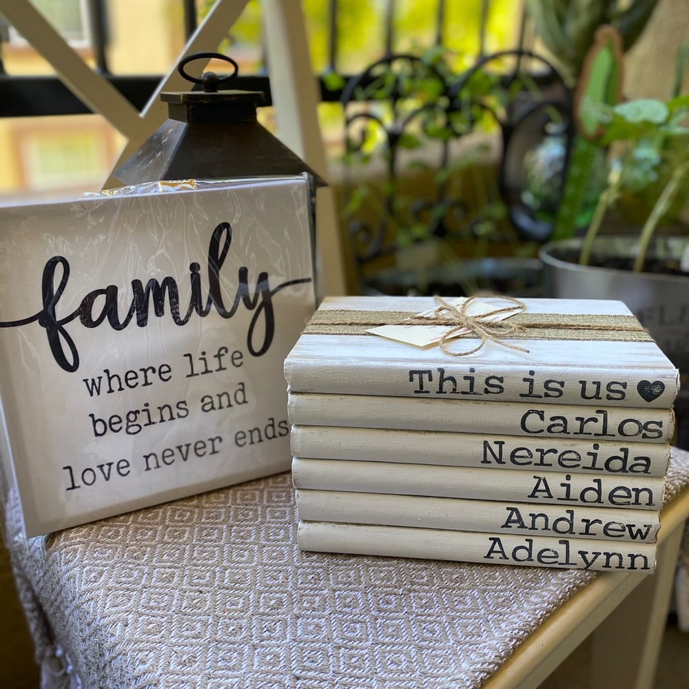 Personalized stamped books